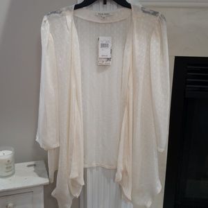 Sheer Open Cardigan